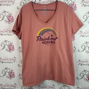Malibu shirts tshirt Hawaii Honolulu Rainbow drive in 1961 Mauve Tee Graphic